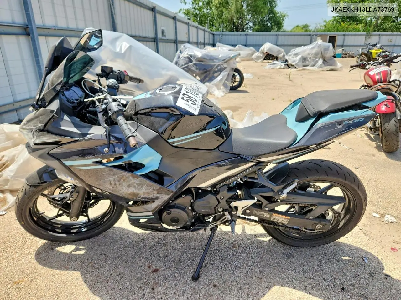 2020 Kawasaki Ex400 VIN: JKAEXKH13LDA73769 Lot: 58100046