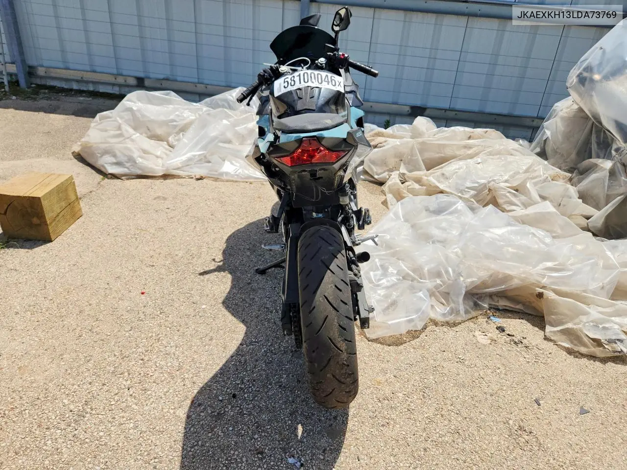 2020 Kawasaki Ex400 VIN: JKAEXKH13LDA73769 Lot: 58100046
