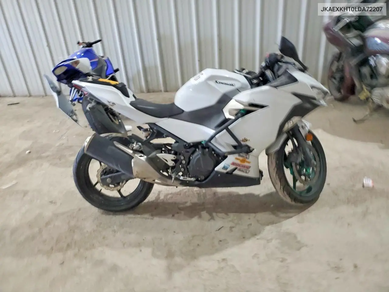 2020 Kawasaki Ex400 VIN: JKAEXKH10LDA72207 Lot: 60365176