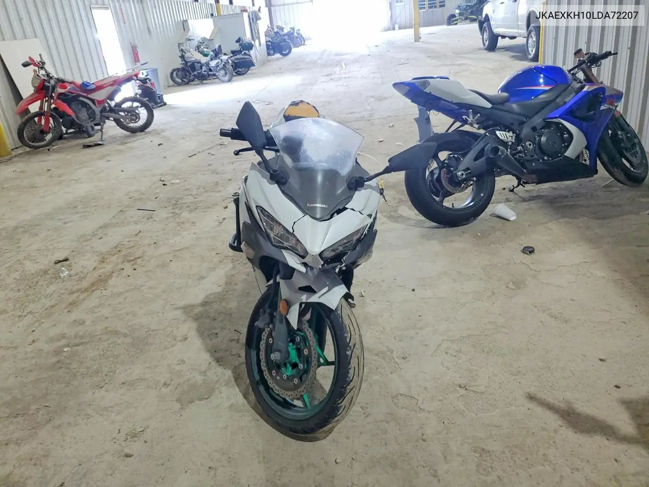 2020 Kawasaki Ex400 VIN: JKAEXKH10LDA72207 Lot: 60365176