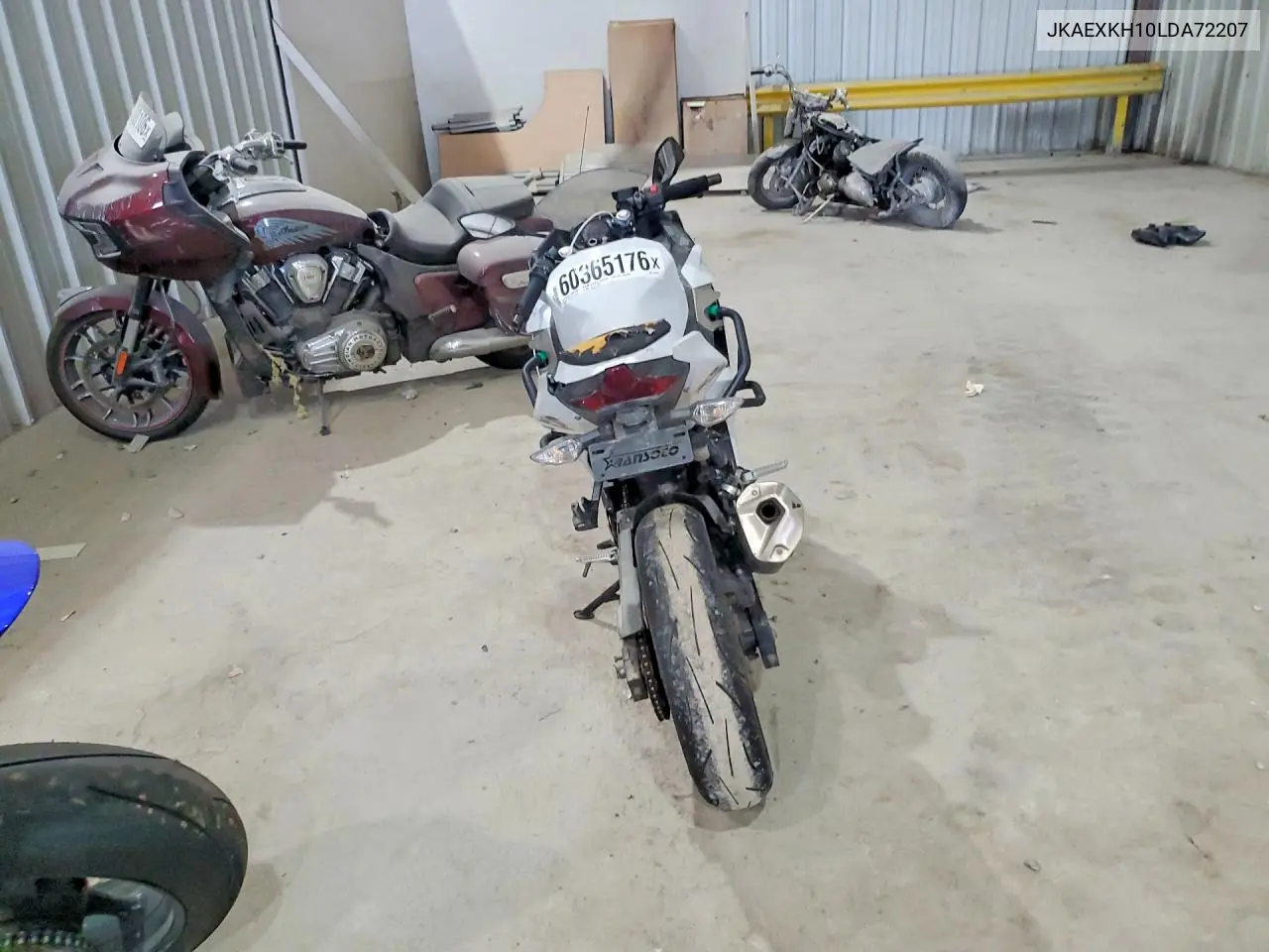 2020 Kawasaki Ex400 VIN: JKAEXKH10LDA72207 Lot: 60365176