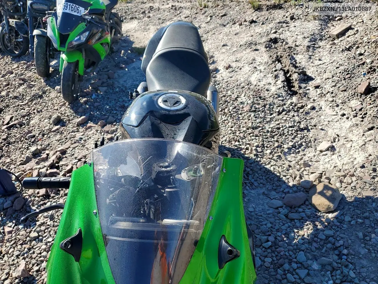 2020 Kawasaki Zx1400 J VIN: JKBZXNJ13LA010887 Lot: 61238506