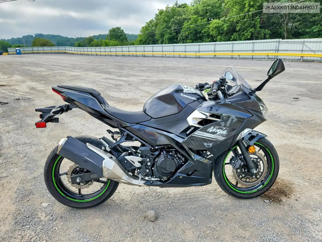 2022 Kawasaki Ex400 VIN: JKAEXKG13NDAH9037 Lot: 57535746