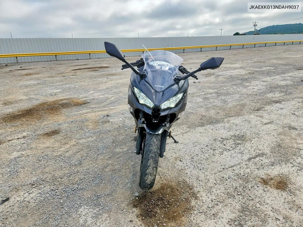 2022 Kawasaki Ex400 VIN: JKAEXKG13NDAH9037 Lot: 57535746