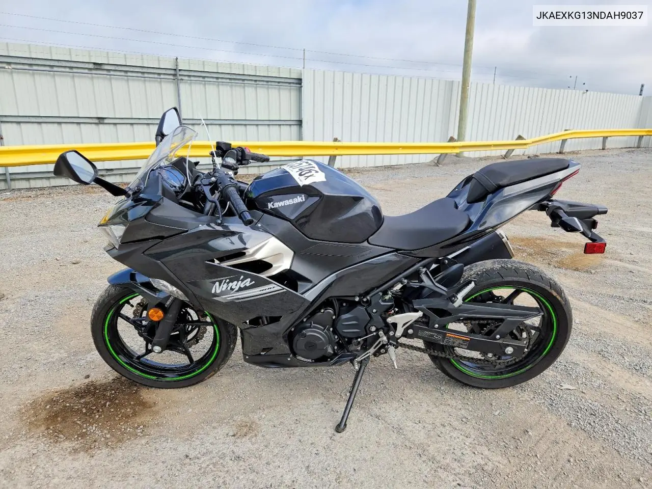 2022 Kawasaki Ex400 VIN: JKAEXKG13NDAH9037 Lot: 57535746
