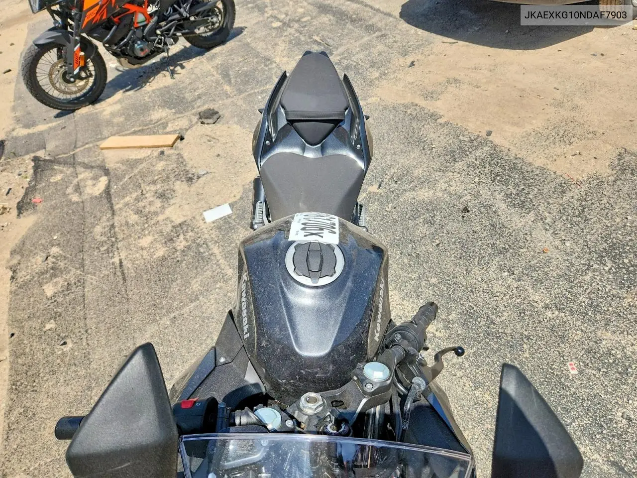 2022 Kawasaki Ex400 VIN: JKAEXKG10NDAF7903 Lot: 59161706