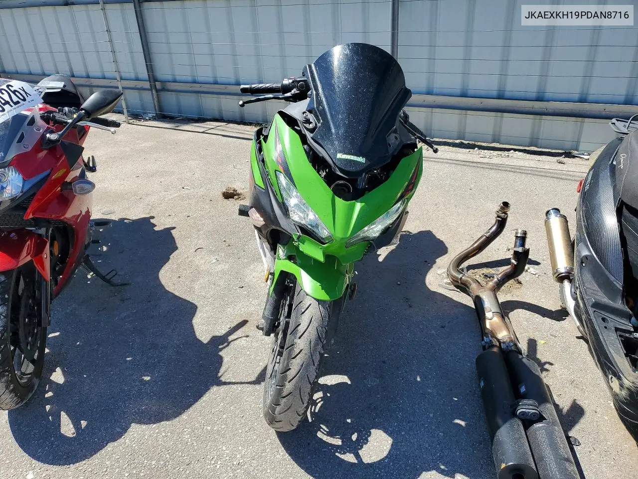 2023 Kawasaki Ex400 VIN: JKAEXKH19PDAN8716 Lot: 53336876