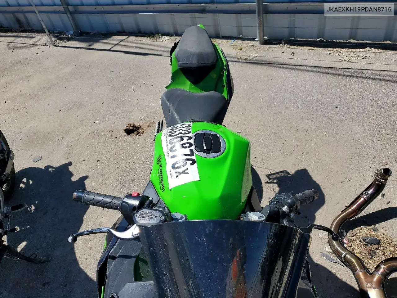 2023 Kawasaki Ex400 VIN: JKAEXKH19PDAN8716 Lot: 53336876