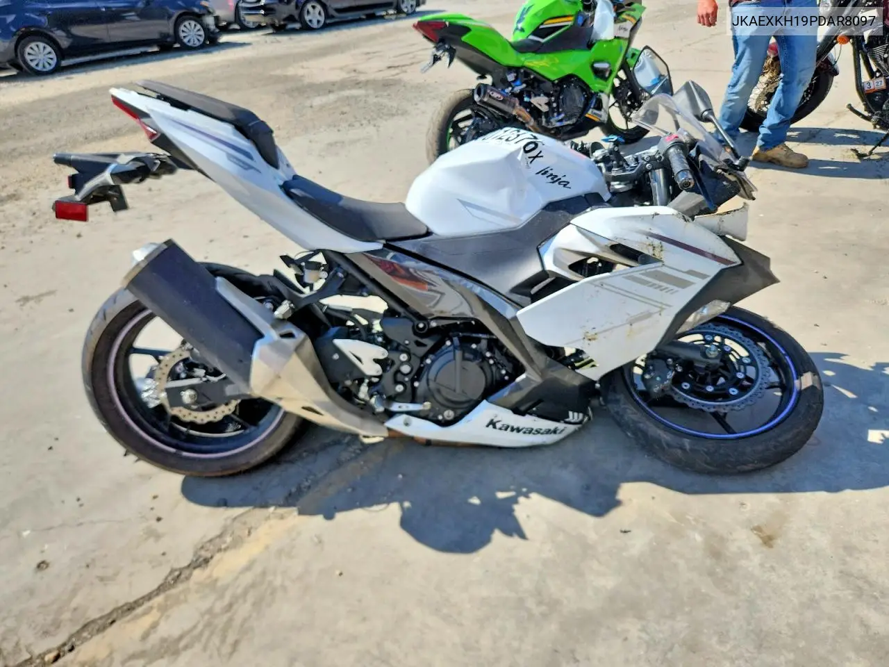 2023 Kawasaki Ex400 VIN: JKAEXKH19PDAR8097 Lot: 58012376