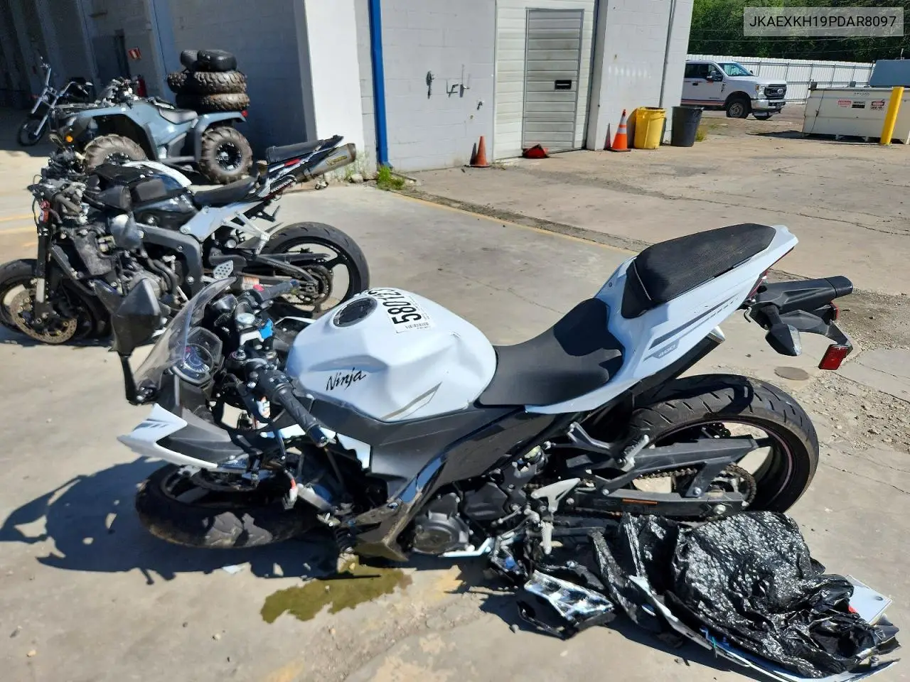 2023 Kawasaki Ex400 VIN: JKAEXKH19PDAR8097 Lot: 58012376