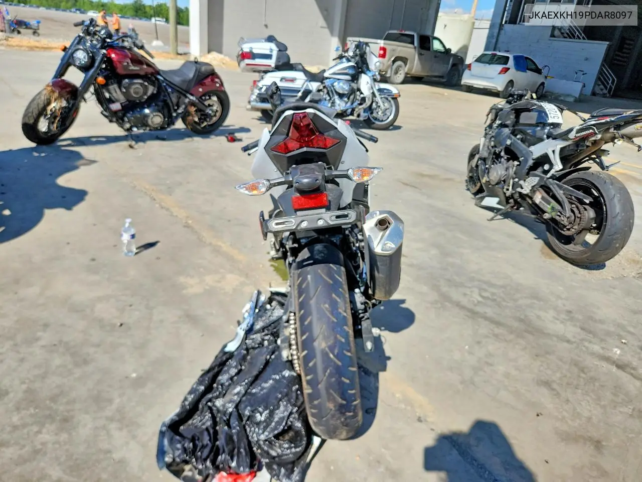 2023 Kawasaki Ex400 VIN: JKAEXKH19PDAR8097 Lot: 58012376