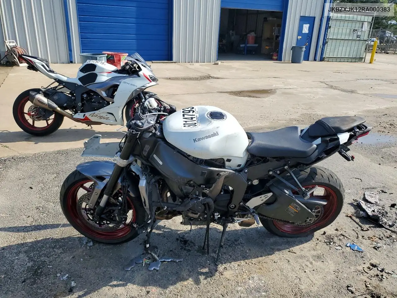2024 Kawasaki Zx636 K VIN: JKBZXJK12RA000383 Lot: 50147936