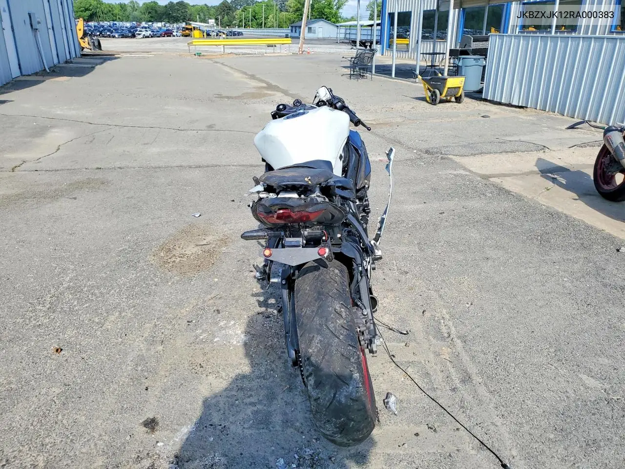 2024 Kawasaki Zx636 K VIN: JKBZXJK12RA000383 Lot: 50147936