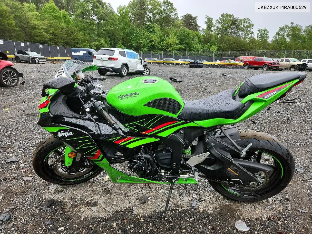 2024 Kawasaki Zx636 K VIN: JKBZXJK14RA000529 Lot: 53074486