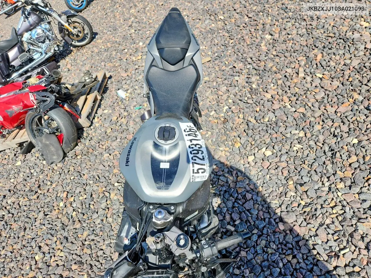 2025 Kawasaki Zx636 K VIN: JKBZXJJ10SA021093 Lot: 57293146