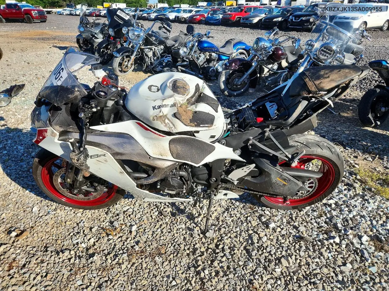 2025 Kawasaki Zx636 K VIN: JKBZXJK13SA009955 Lot: 57339606