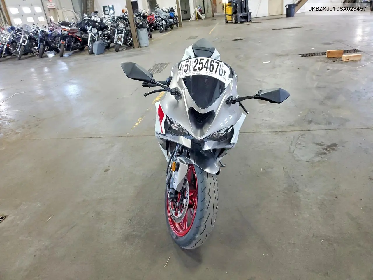 2025 Kawasaki Zx636 K VIN: JKBZXJJ10SA023457 Lot: 58254676