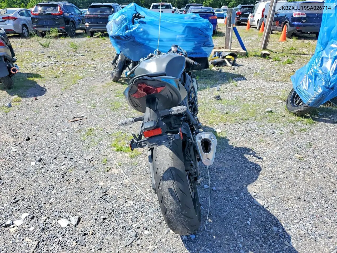 2025 Kawasaki Zx636 K VIN: JKBZXJJ19SA026714 Lot: 58633226