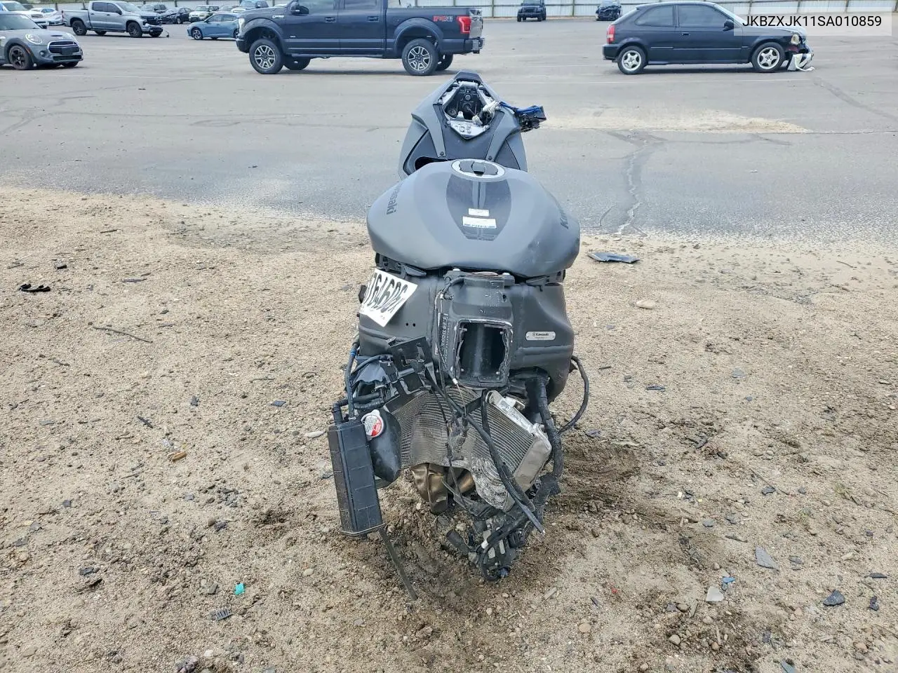 2025 Kawasaki Zx636 K VIN: JKBZXJK11SA010859 Lot: 58764606