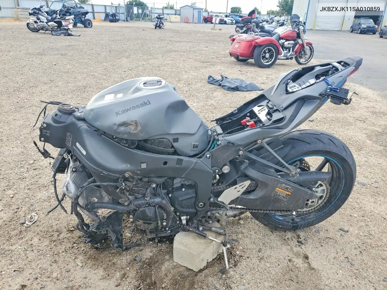 2025 Kawasaki Zx636 K VIN: JKBZXJK11SA010859 Lot: 58764606