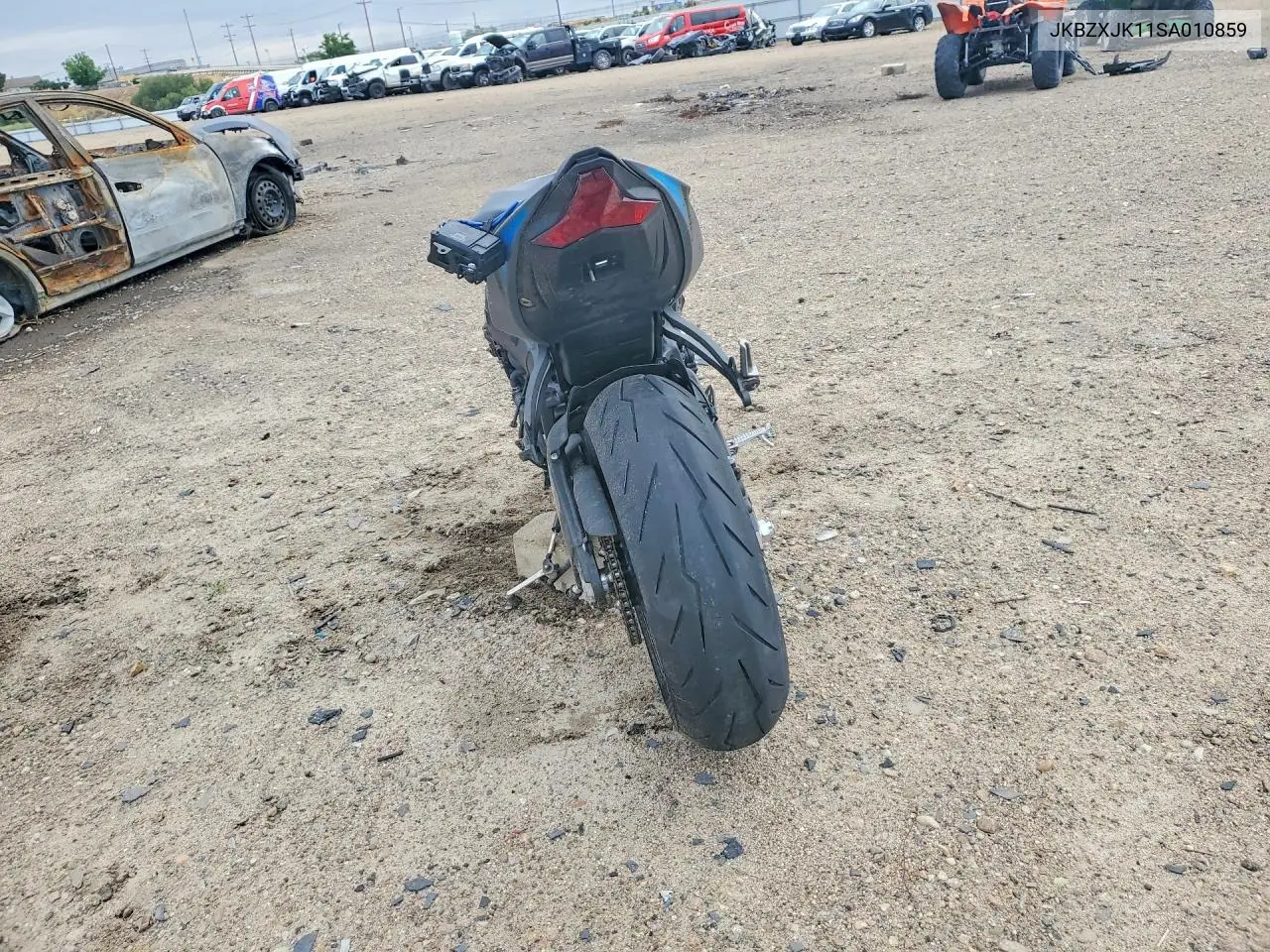 2025 Kawasaki Zx636 K VIN: JKBZXJK11SA010859 Lot: 58764606