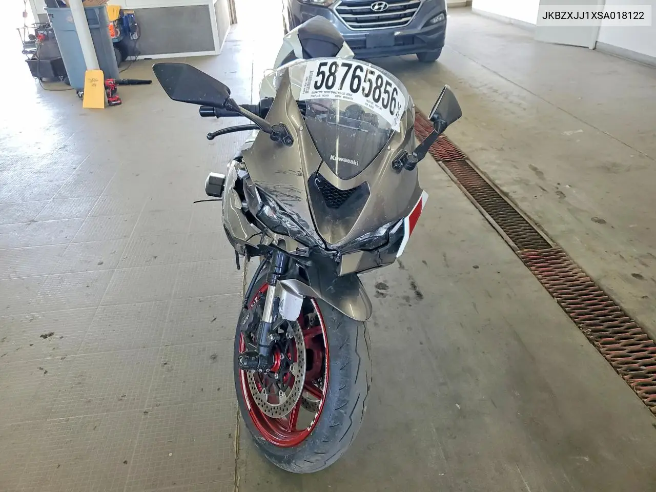 2025 Kawasaki Zx636 K VIN: JKBZXJJ1XSA018122 Lot: 58765856