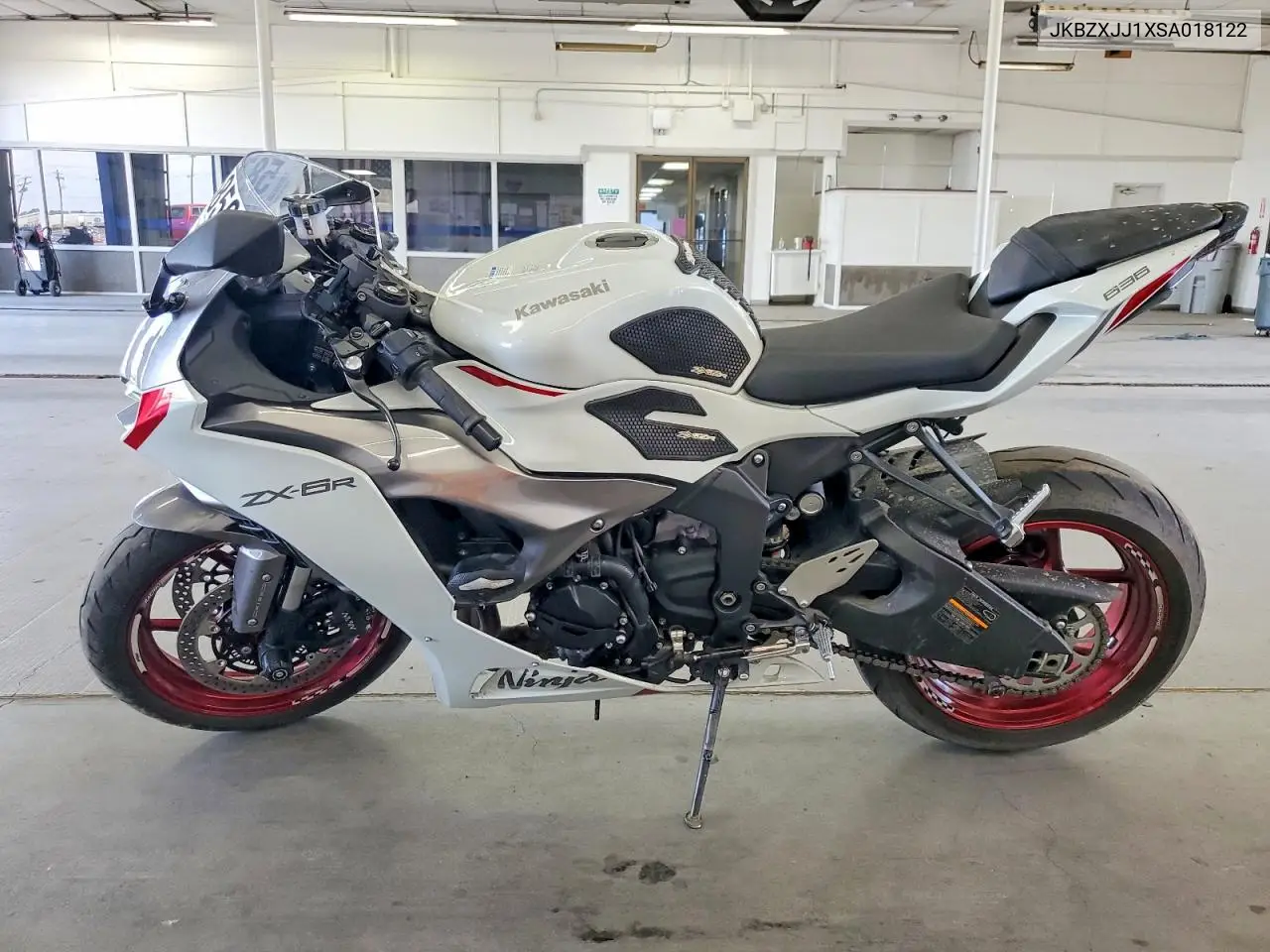 2025 Kawasaki Zx636 K VIN: JKBZXJJ1XSA018122 Lot: 58765856