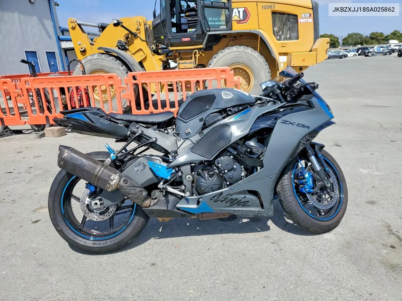 2025 Kawasaki Zx636 K VIN: JKBZXJJ18SA025862 Lot: 59098756