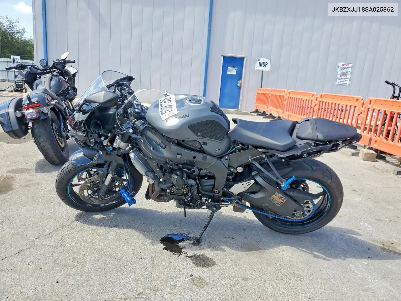 2025 Kawasaki Zx636 K VIN: JKBZXJJ18SA025862 Lot: 59098756