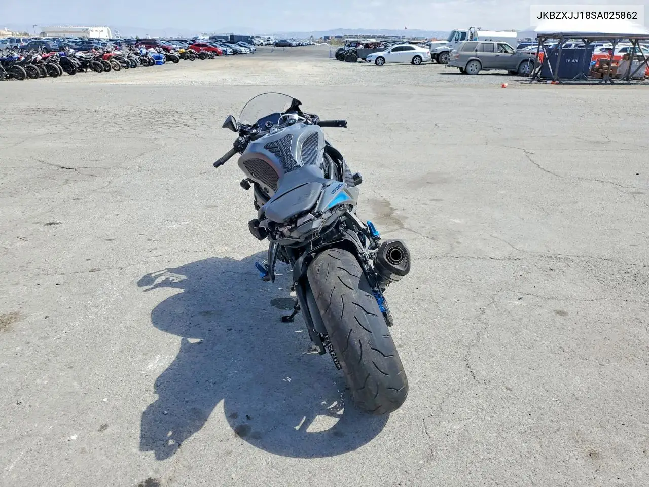 2025 Kawasaki Zx636 K VIN: JKBZXJJ18SA025862 Lot: 59098756
