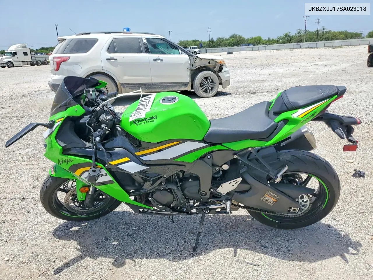 2025 Kawasaki Zx636 K VIN: JKBZXJJ17SA023018 Lot: 59170826