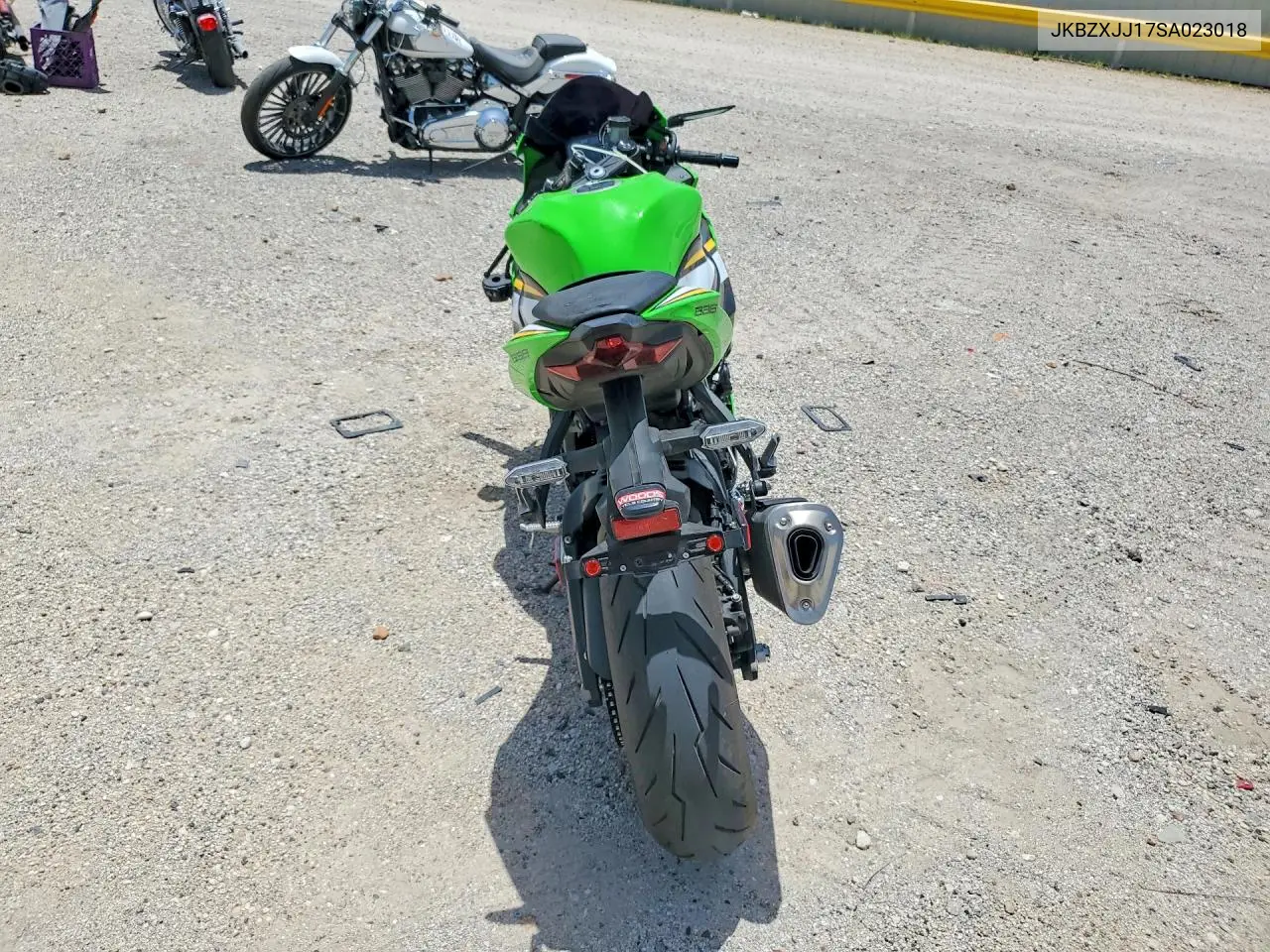 2025 Kawasaki Zx636 K VIN: JKBZXJJ17SA023018 Lot: 59170826