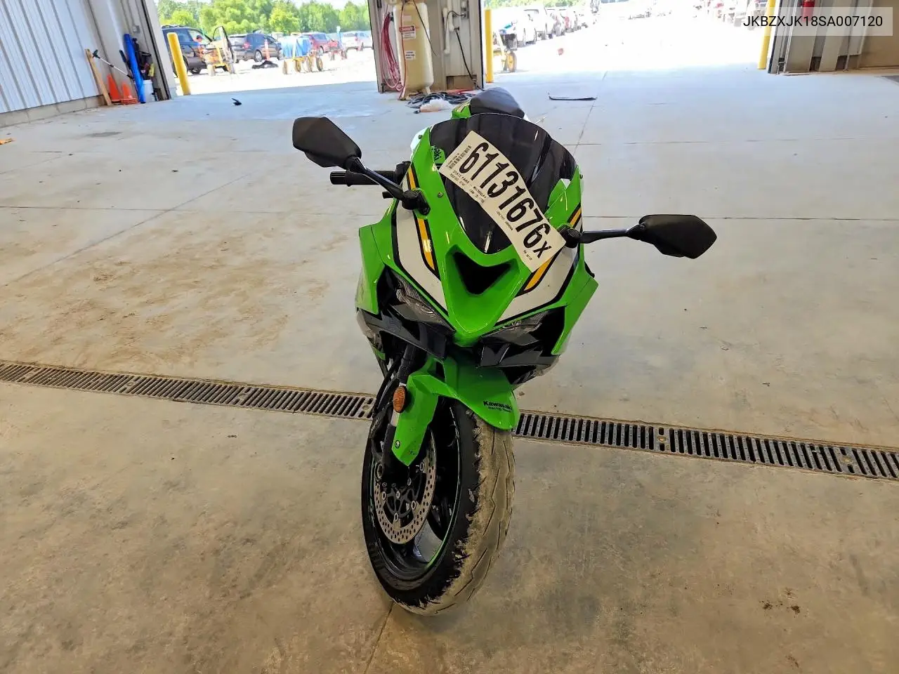 2025 Kawasaki Zx636 K VIN: JKBZXJK18SA007120 Lot: 61131676