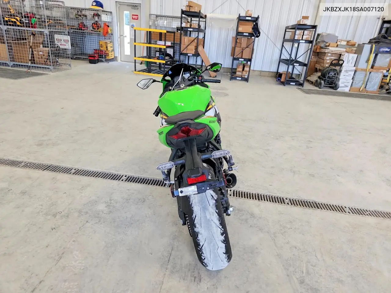 2025 Kawasaki Zx636 K VIN: JKBZXJK18SA007120 Lot: 61131676