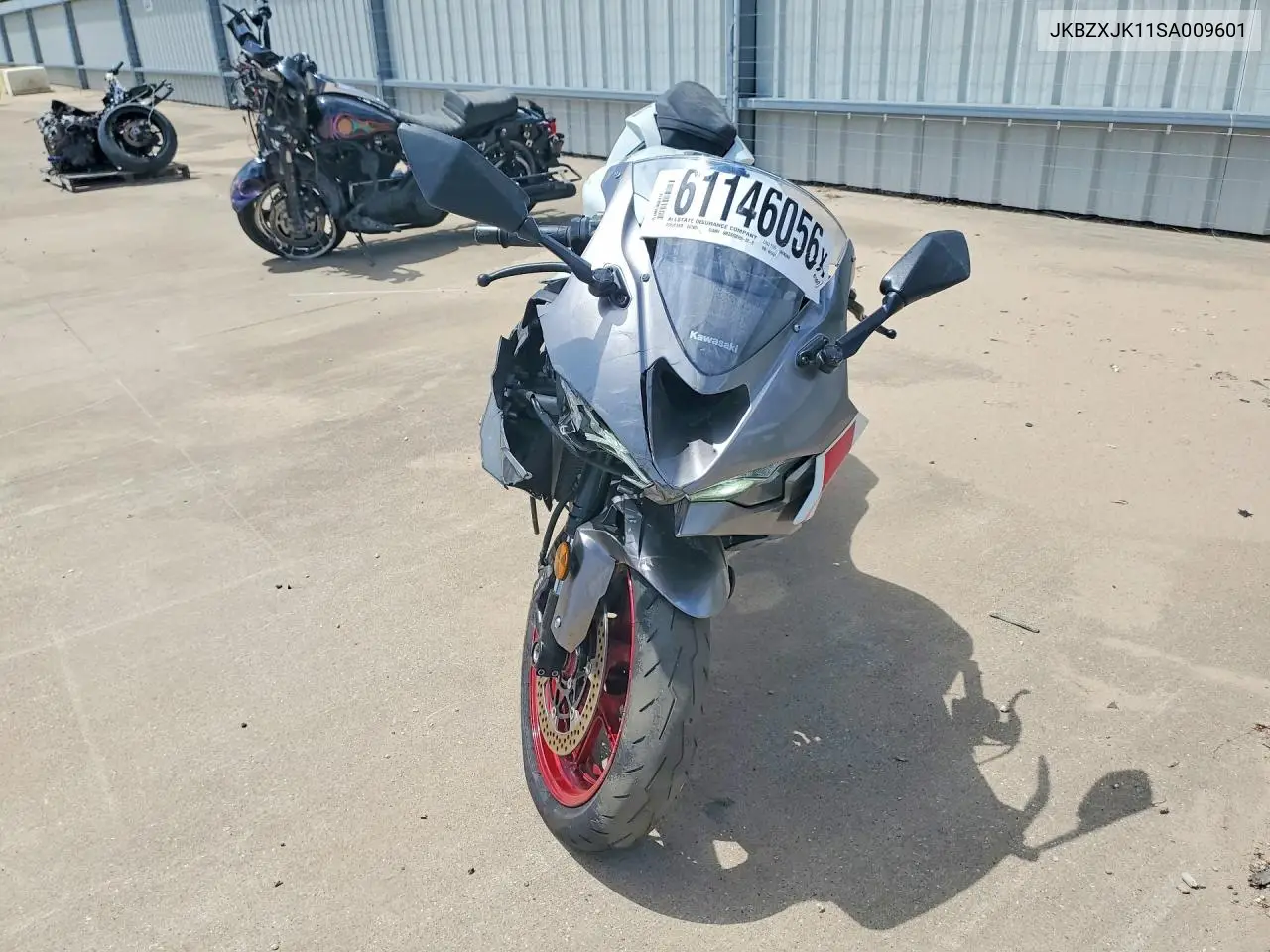 2025 Kawasaki Zx636 K VIN: JKBZXJK11SA009601 Lot: 61146056
