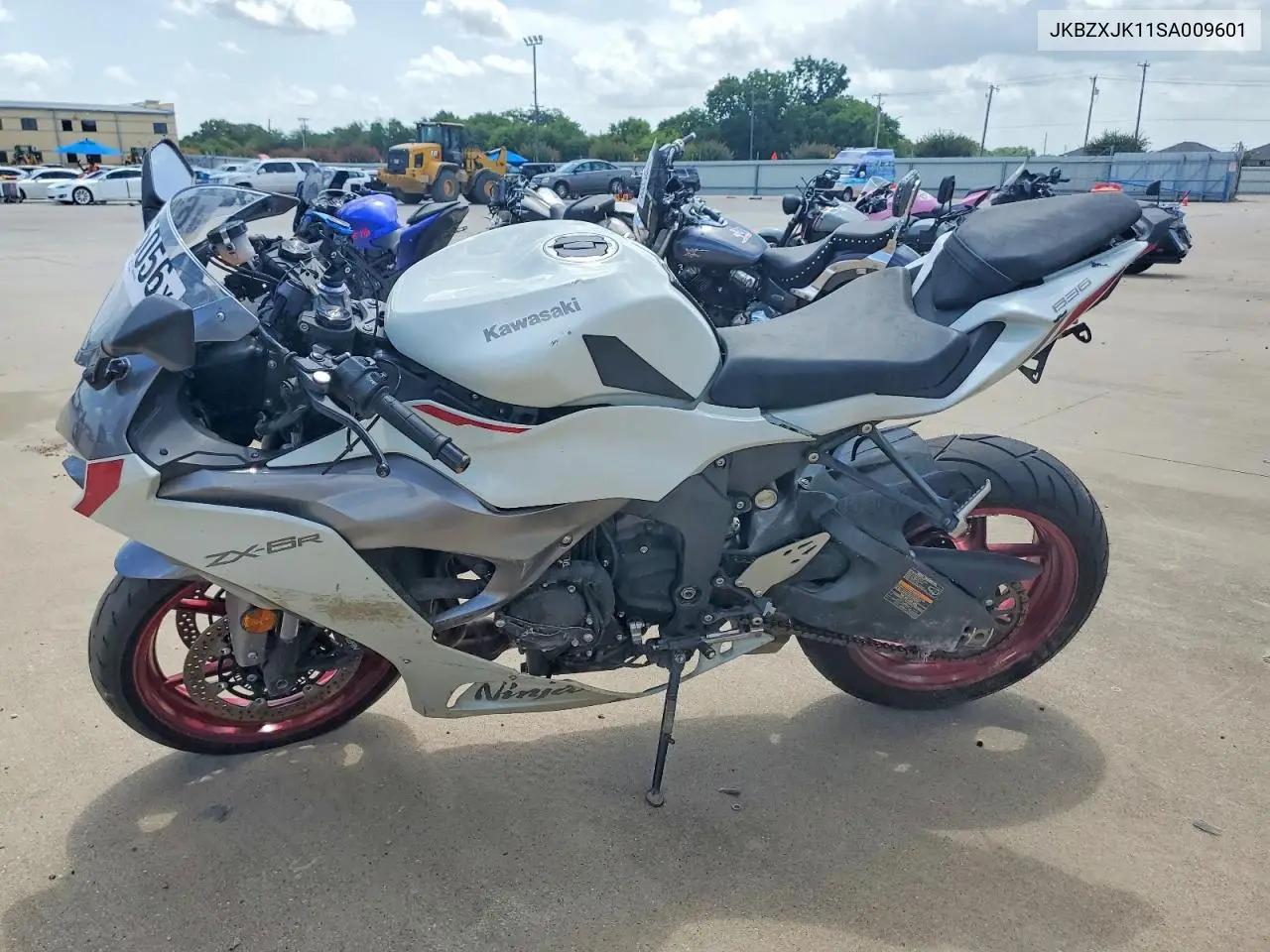 2025 Kawasaki Zx636 K VIN: JKBZXJK11SA009601 Lot: 61146056