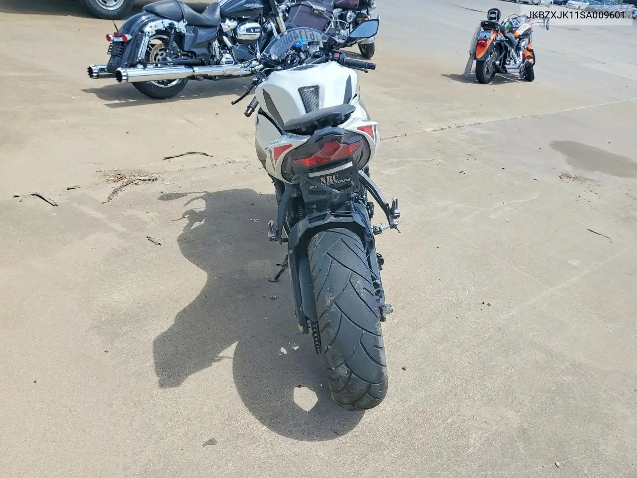 2025 Kawasaki Zx636 K VIN: JKBZXJK11SA009601 Lot: 61146056
