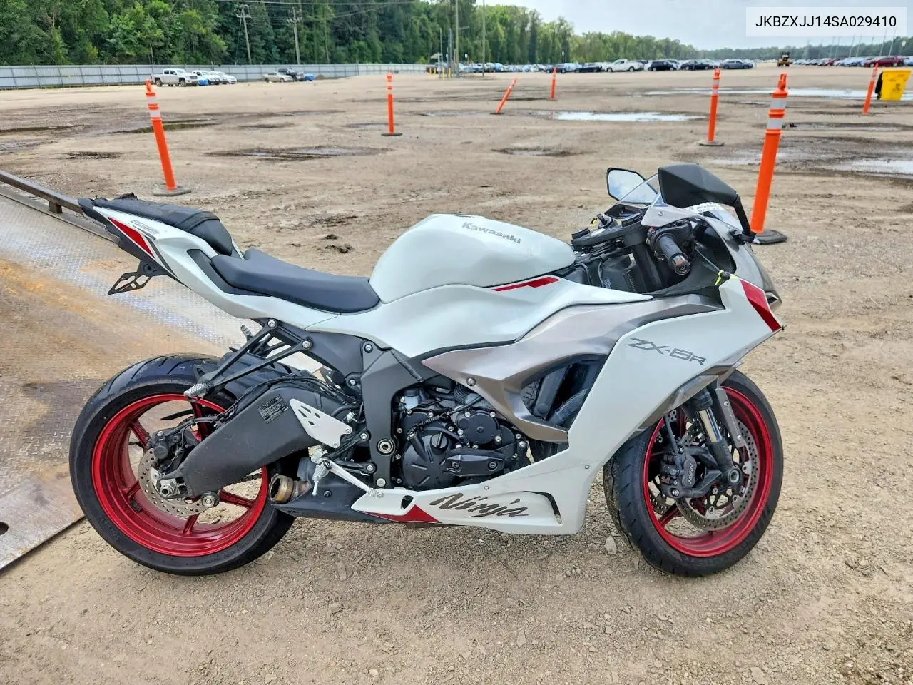 2025 Kawasaki Zx636 K VIN: JKBZXJJ14SA029410 Lot: 61327756