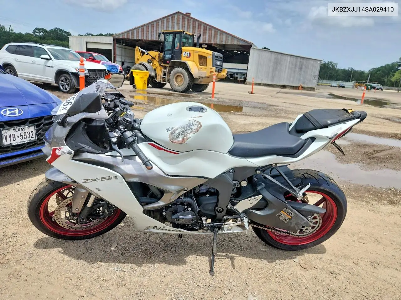2025 Kawasaki Zx636 K VIN: JKBZXJJ14SA029410 Lot: 61327756