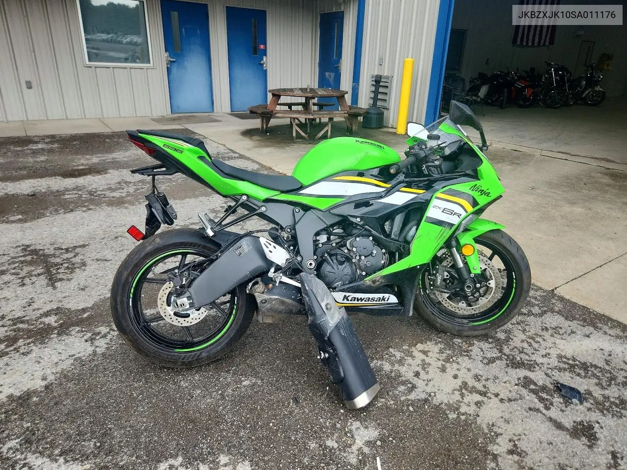 2025 Kawasaki Zx636 K VIN: JKBZXJK10SA011176 Lot: 61504476