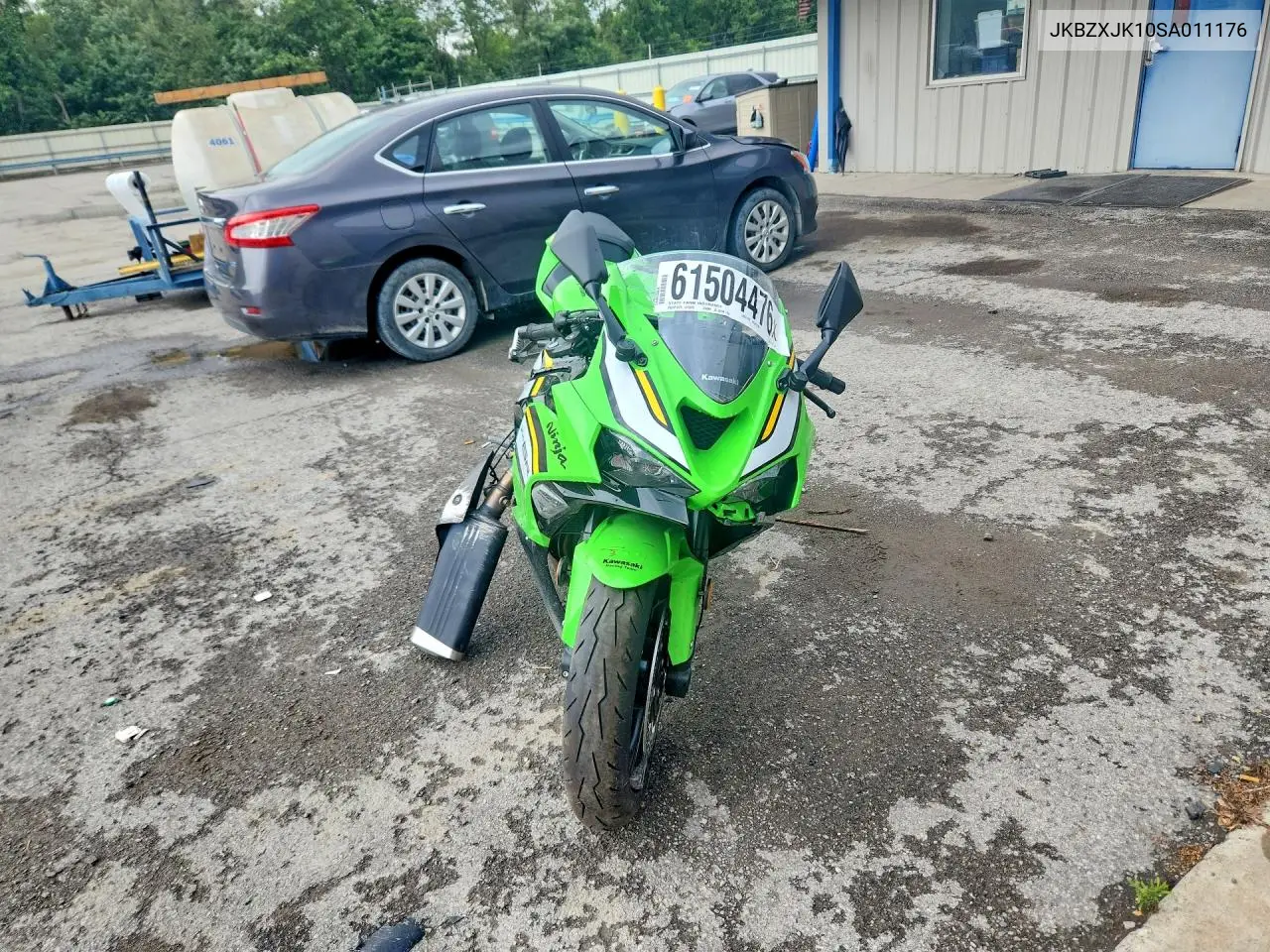 2025 Kawasaki Zx636 K VIN: JKBZXJK10SA011176 Lot: 61504476