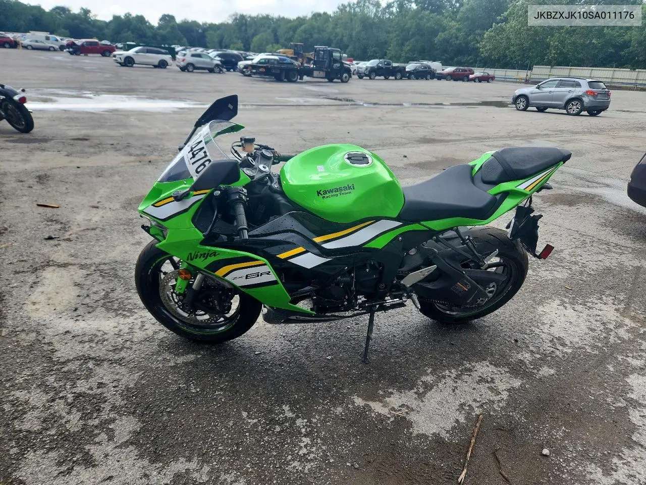 2025 Kawasaki Zx636 K VIN: JKBZXJK10SA011176 Lot: 61504476