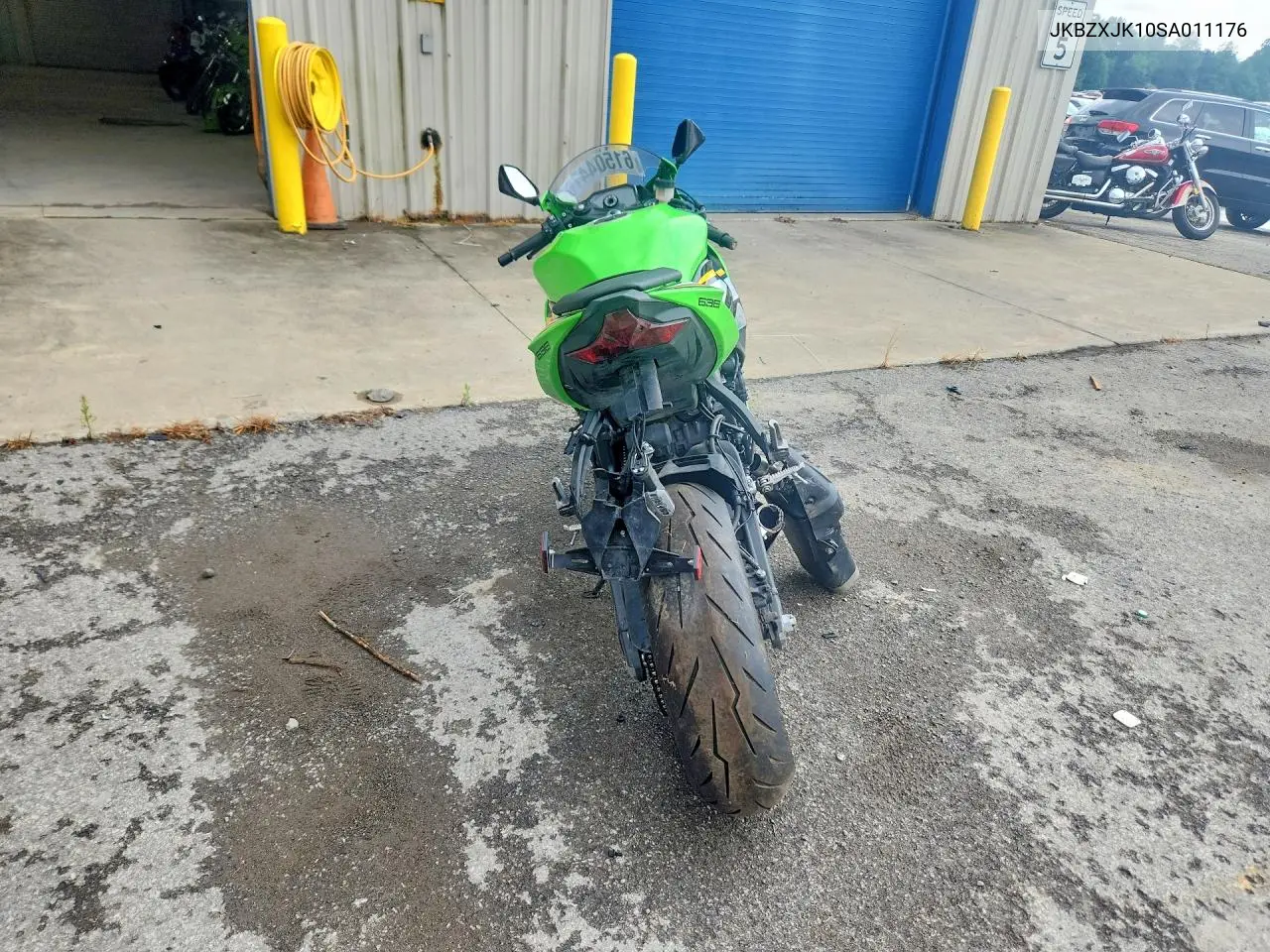 2025 Kawasaki Zx636 K VIN: JKBZXJK10SA011176 Lot: 61504476