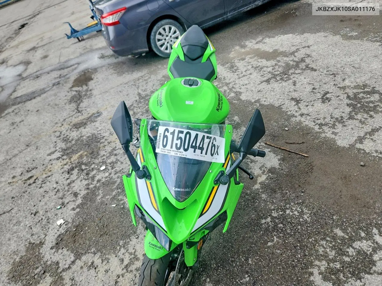 2025 Kawasaki Zx636 K VIN: JKBZXJK10SA011176 Lot: 61504476