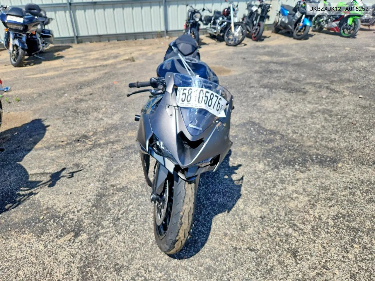 2026 Kawasaki Zx636 K VIN: JKBZXJK12TA016252 Lot: 58105876