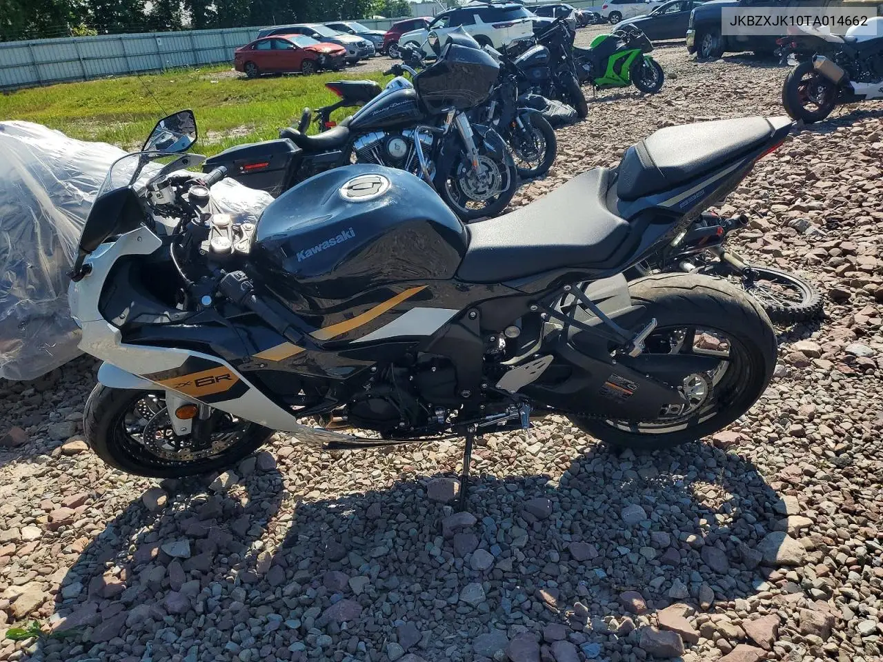 2026 Kawasaki Zx636 K VIN: JKBZXJK10TA014662 Lot: 60686436