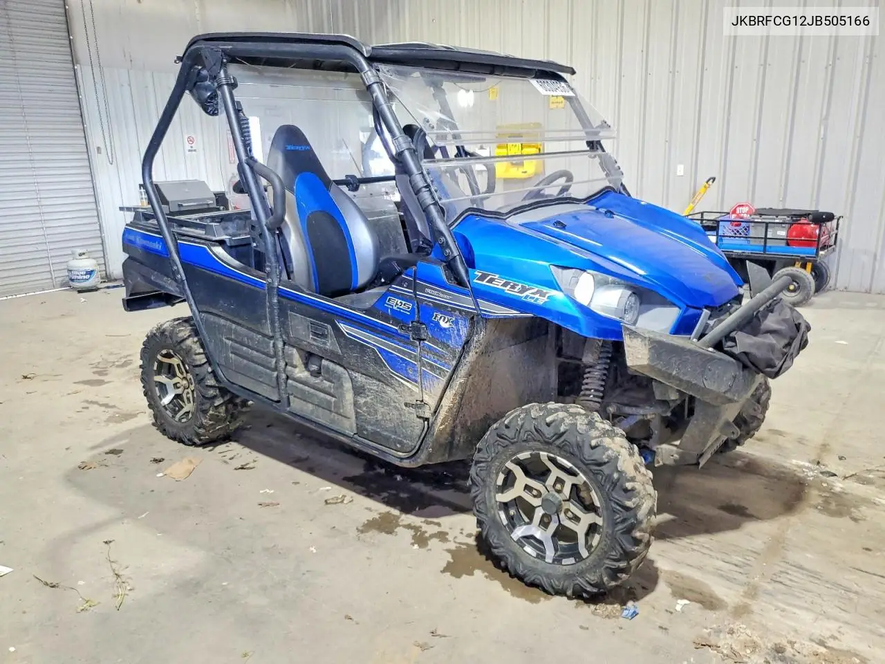 2018 Kawasaki Krf800 G VIN: JKBRFCG12JB505166 Lot: 60304936