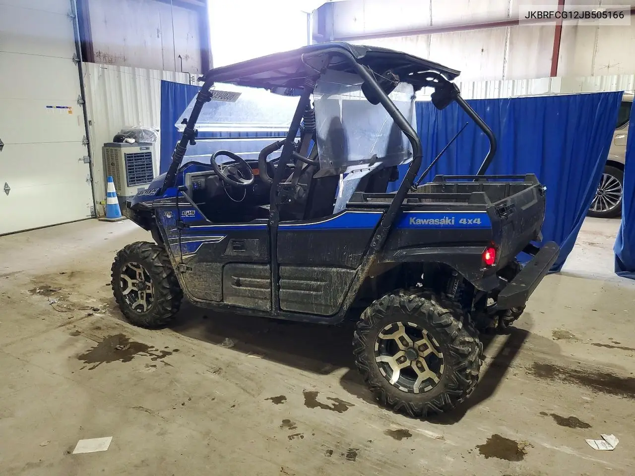 2018 Kawasaki Krf800 G VIN: JKBRFCG12JB505166 Lot: 60304936