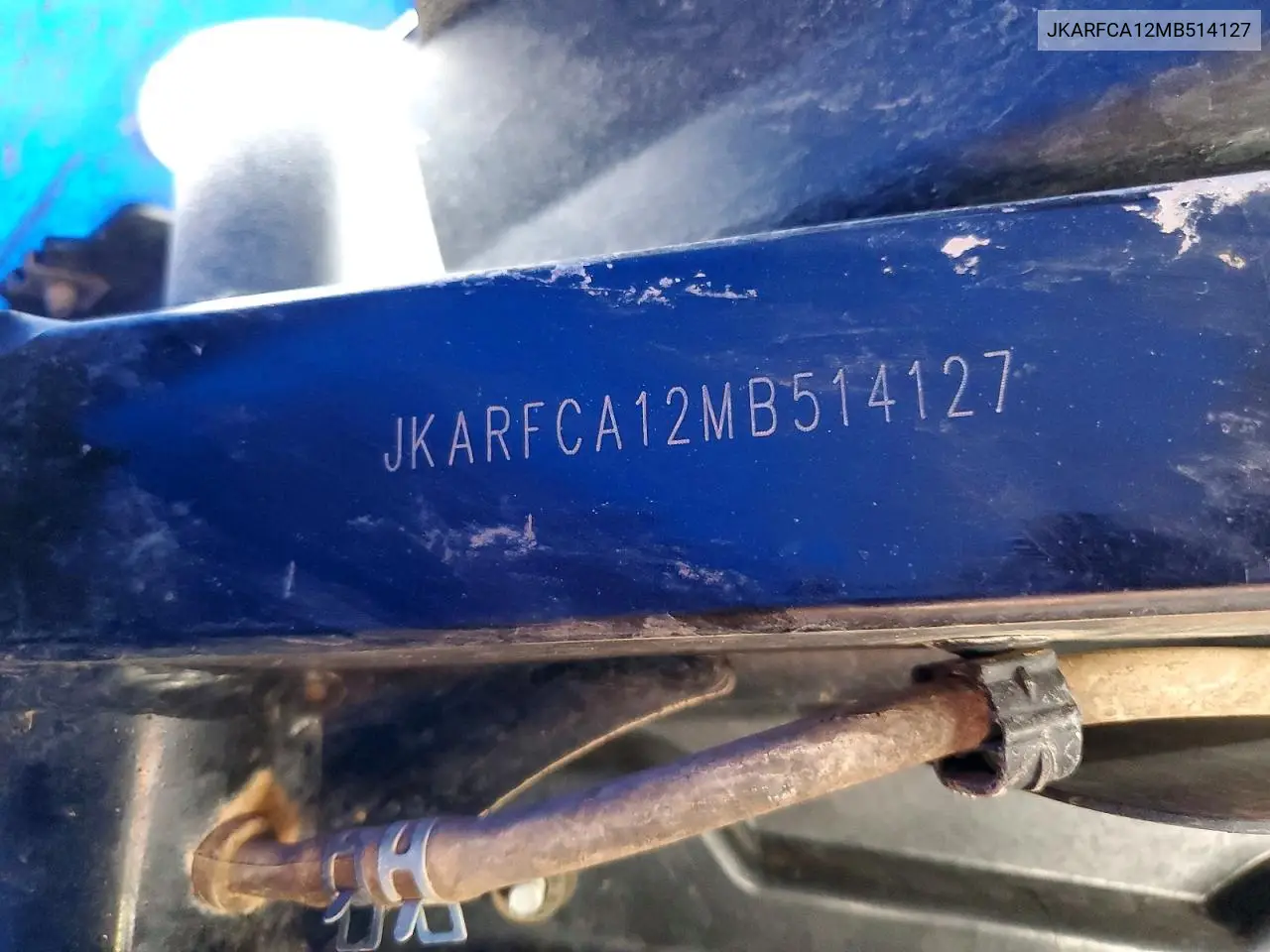 2021 Kawasaki Krf 1000 Utility Vehicle VIN: JKARFCA12MB514127 Lot: 50096826