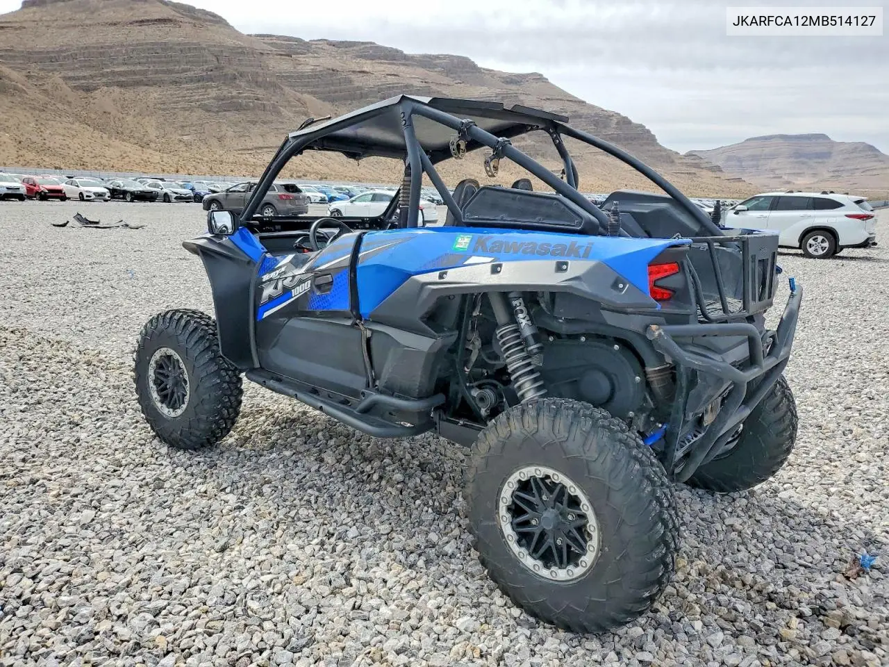 2021 Kawasaki Krf 1000 Utility Vehicle VIN: JKARFCA12MB514127 Lot: 50096826